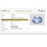 Blue Sapphire 6.25 Carat (Neelam 6.88 Ratti) - Image 2