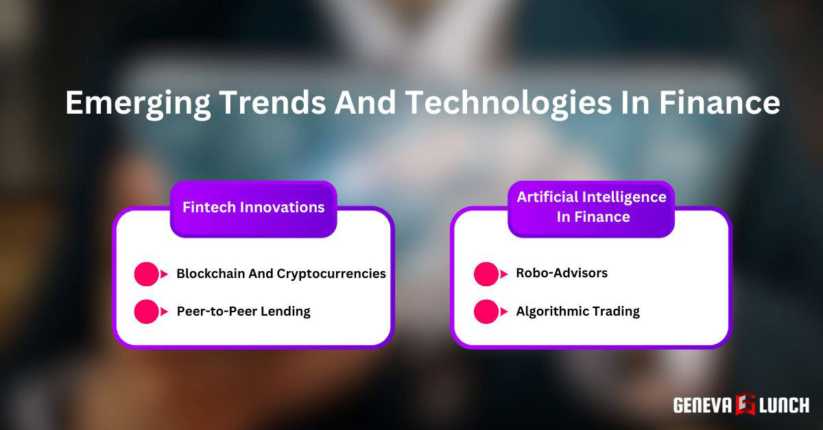Emerging Trends And Technologies In Finance