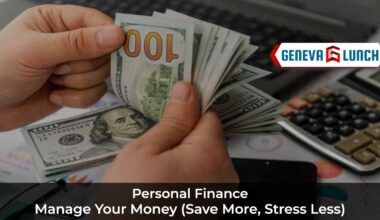 Personal Finance: Manage Your Money