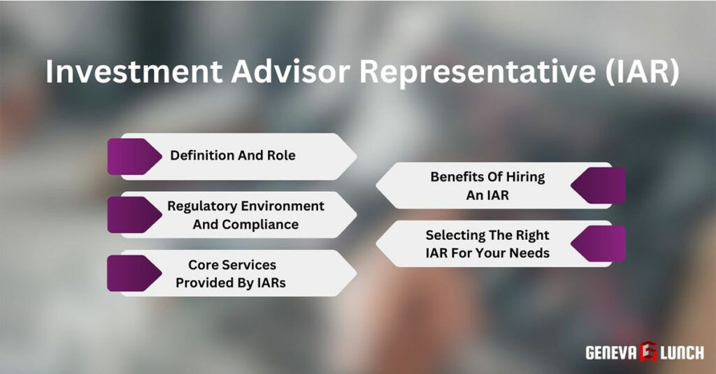 13 Types Of Financial Advisors (Services & How To Choose) Investment Advisor Representative (IAR)