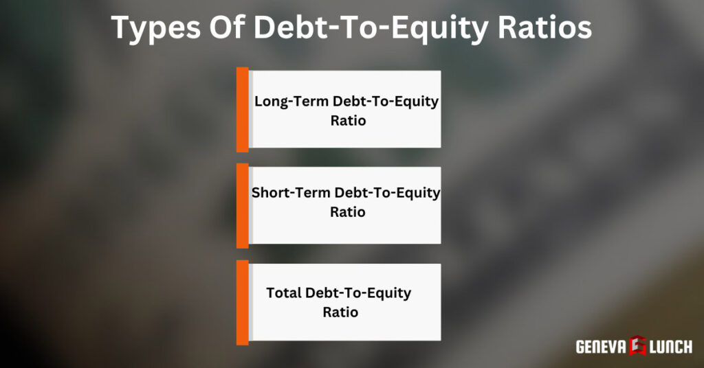 Types Of Debt-To-Equity Ratios