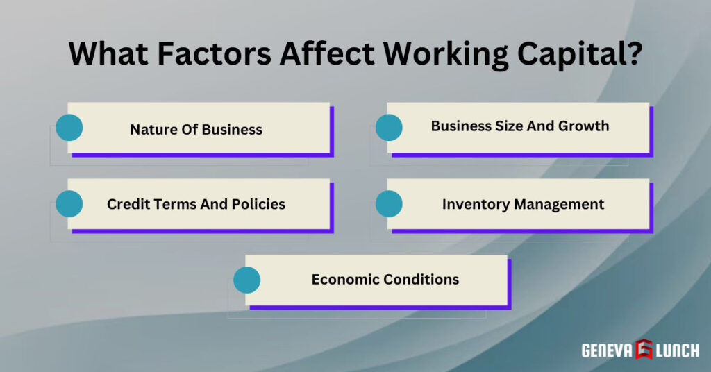 What Factors Affect Working Capital?