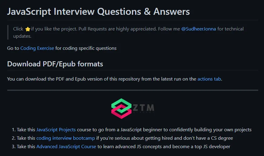 Javascript Interview Questions