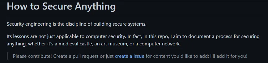 How to secure anything