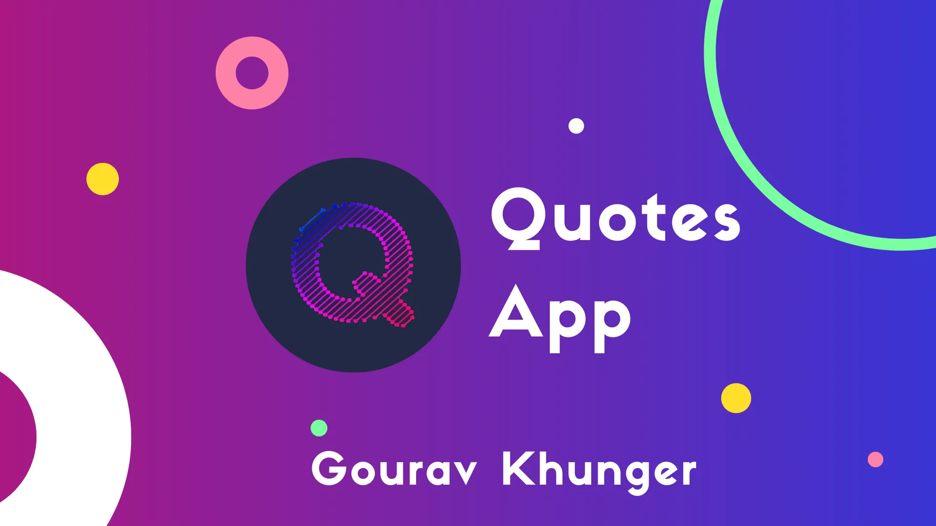 Introducing Quotes App