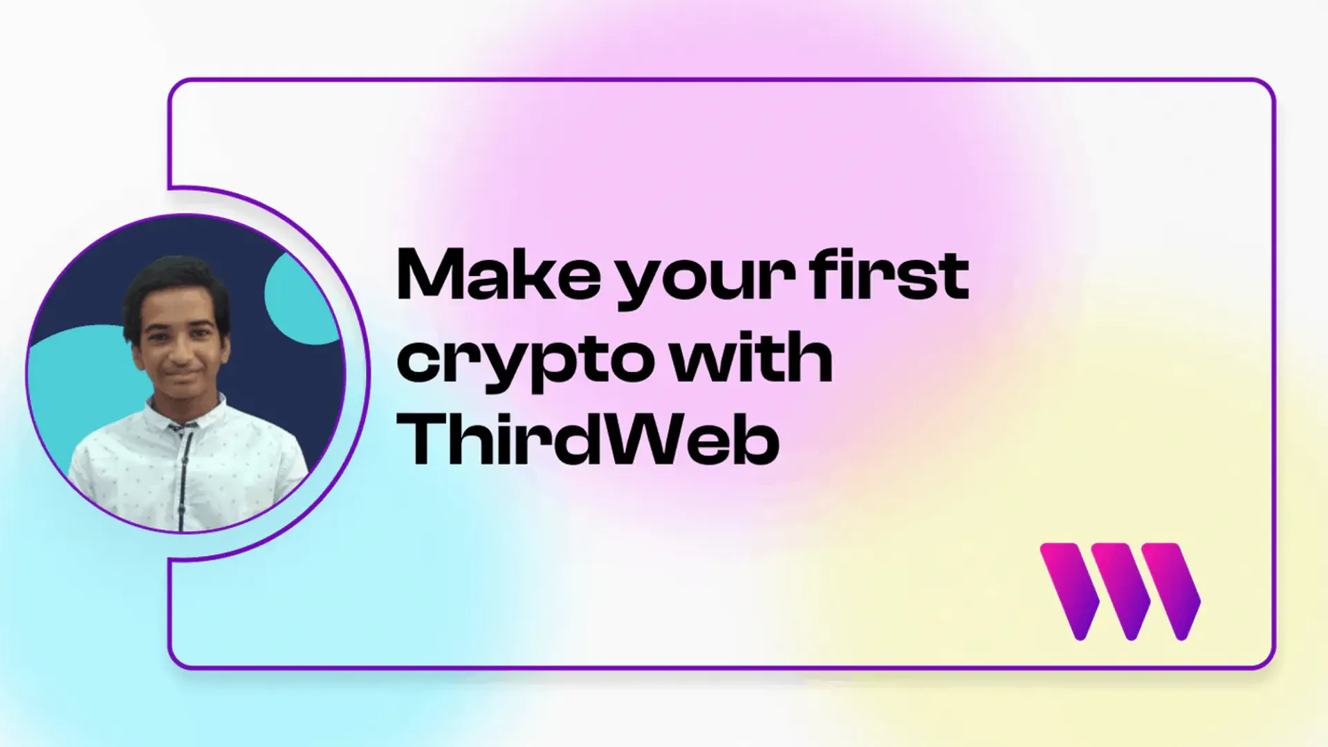 Make your first Crypto with ThirdWeb 🤯