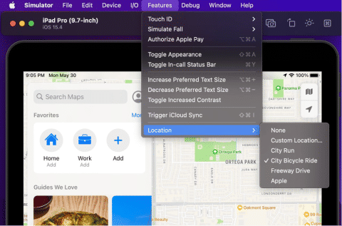 Xcode iOS simulator advanced features | Geniusee