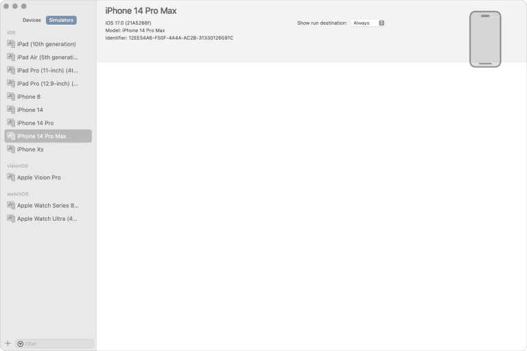 Xcode iOS simulator advanced features | Geniusee