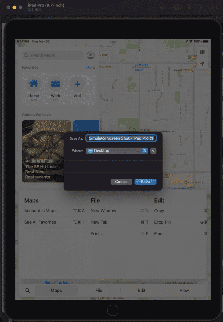 Xcode iOS simulator advanced features | Geniusee