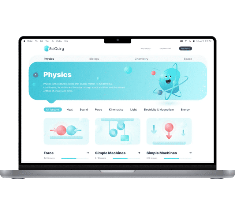 SciQuiry: AI-powered eLearning platform 1 sciquiry