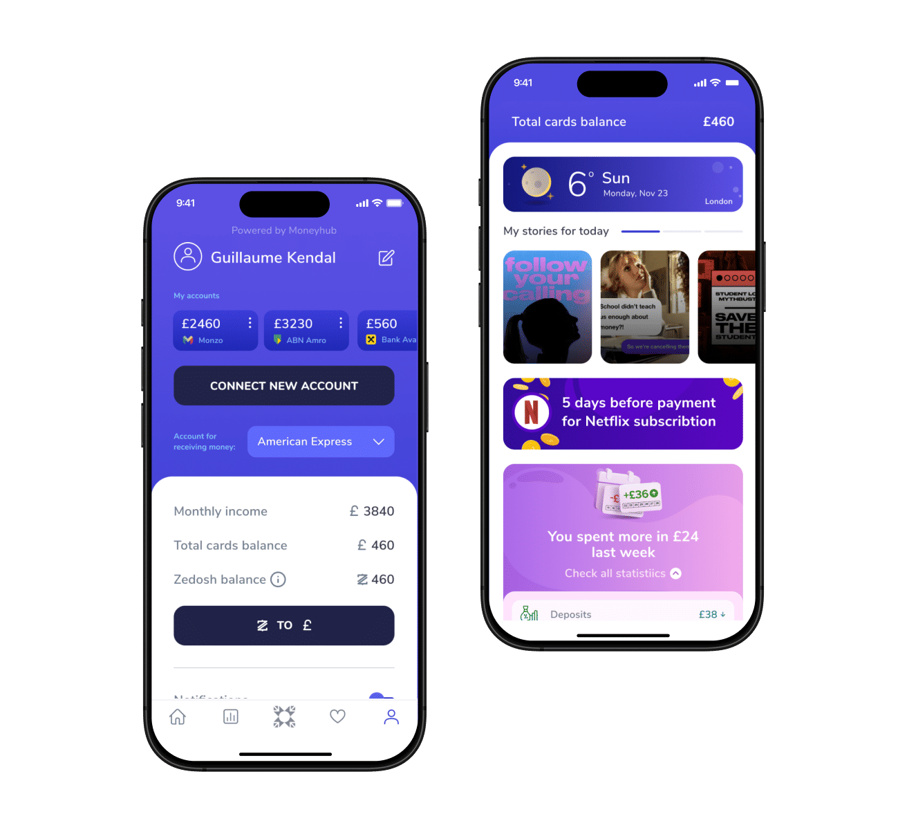 Attention-based advertising app powered by open banking