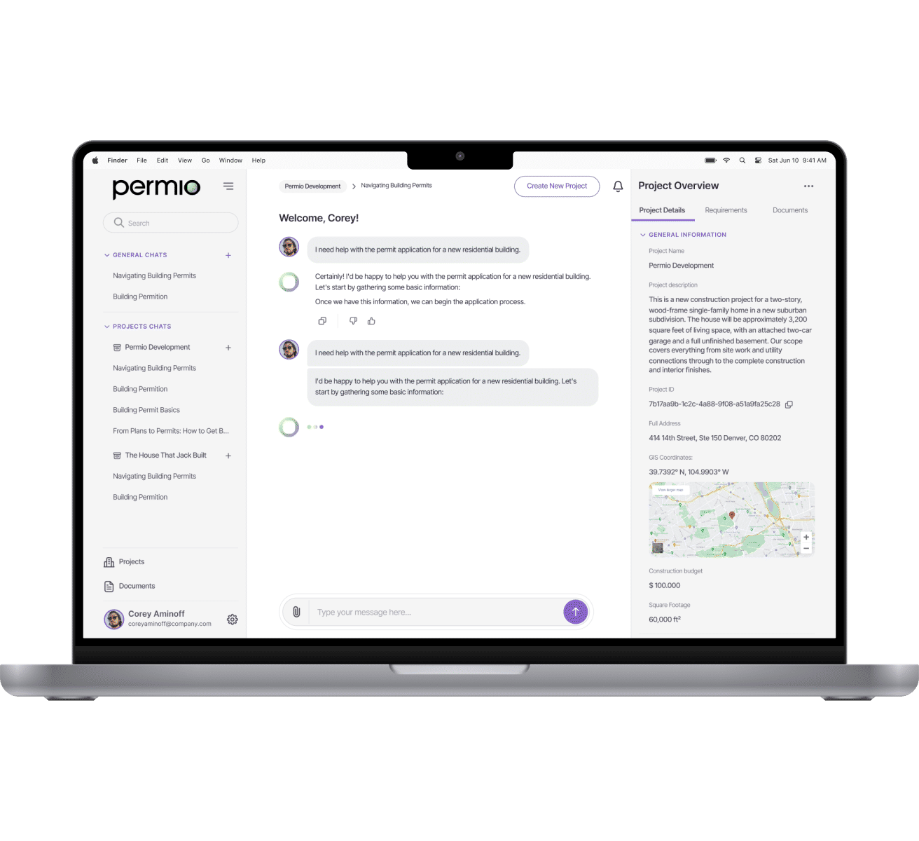 AI-driven permit automation for Service First Permits