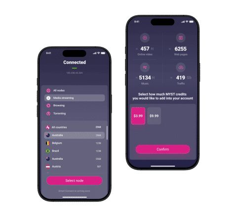 Mysterium App Development