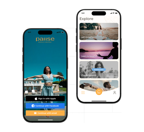 Pause Breathwork Mobile App development