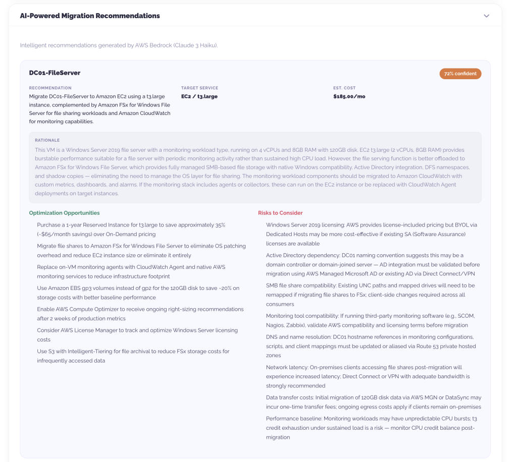 AI agent for cloud migration: How we automate VMware assessment for AWS 9 IMG 3565