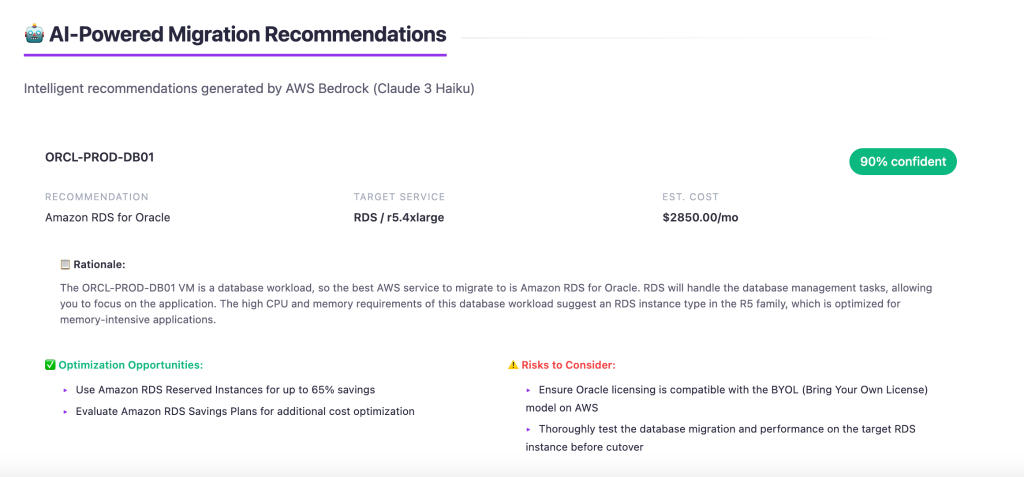 AI agent for cloud migration: How we automate VMware assessment for AWS 16 image 2
