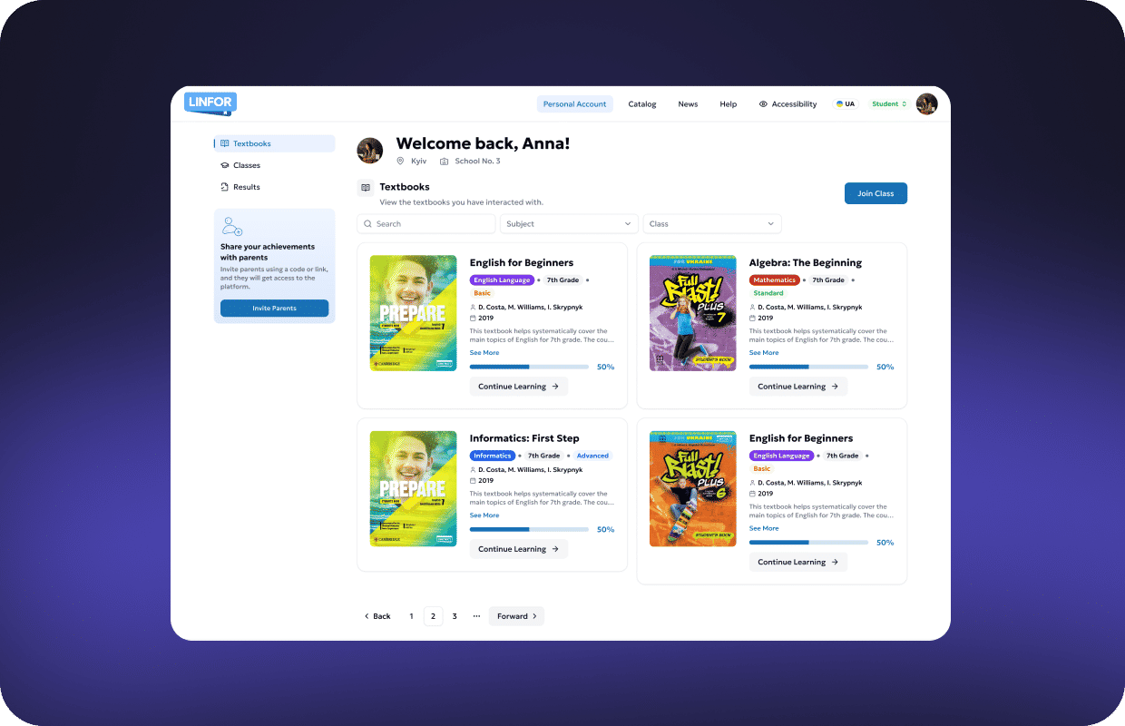 students-personal-dashboard