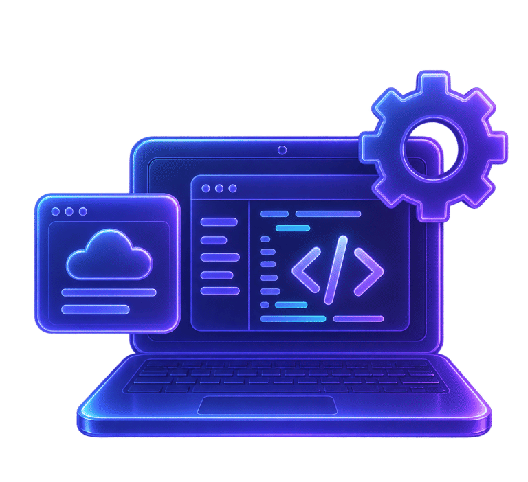 Custom cloud application development services 1 Illustration Custom cloud application development services