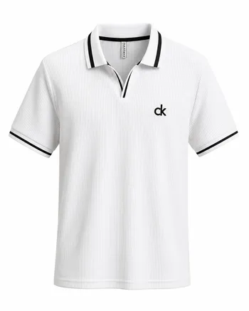 Old Money Polo T-Shirt (White)
