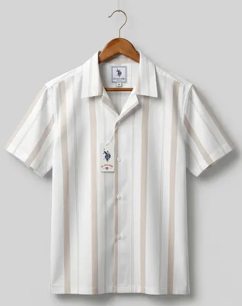 Premium Striped Half Sleeve Shirt