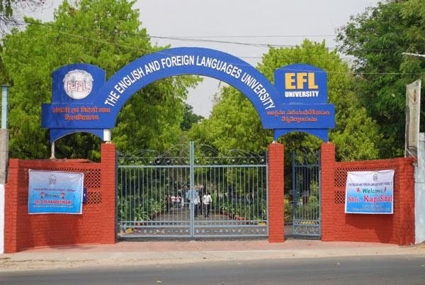 English and Foreign Languages University Shillong – slide 1