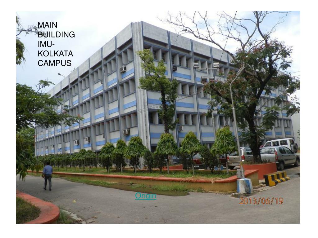 IMU Kolkata – slide 1