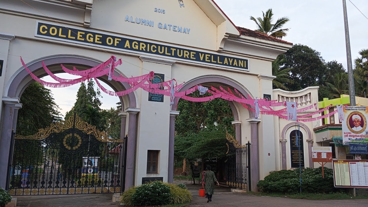 Kerala Agricultural University, College of Agriculture Vellayani Thiruvananthapuram – slide 1