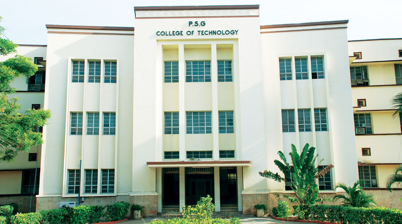 PSG Tech Coimbatore β slide 1