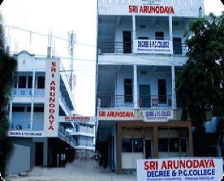 Sri Arunodaya Degree and PG College Warangal – slide 1
