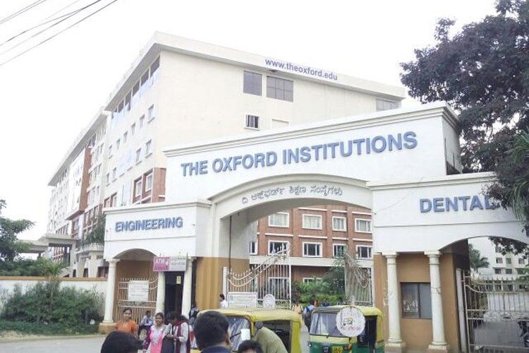The Oxford College of Engineering Bangalore β slide 1