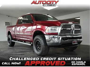 BURGUNDY, 2015 RAM 2500 CREW CAB Image 4