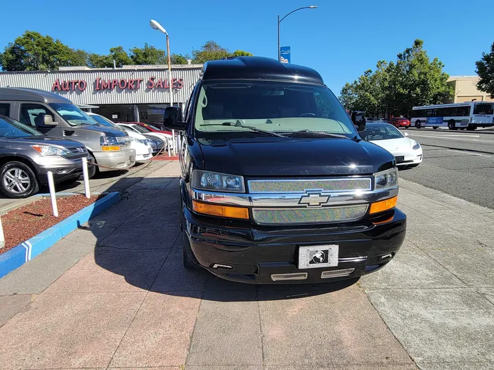 BLACK, 2014 CHEVROLET EXPRESS Image 7