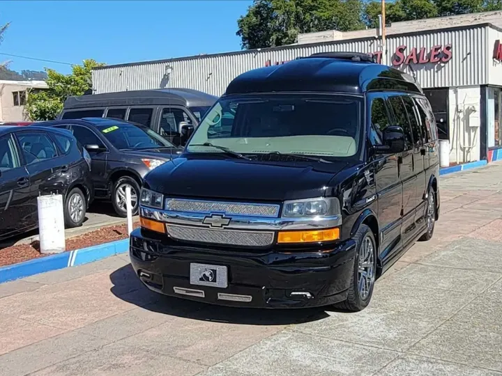 BLACK, 2014 CHEVROLET EXPRESS Image 1