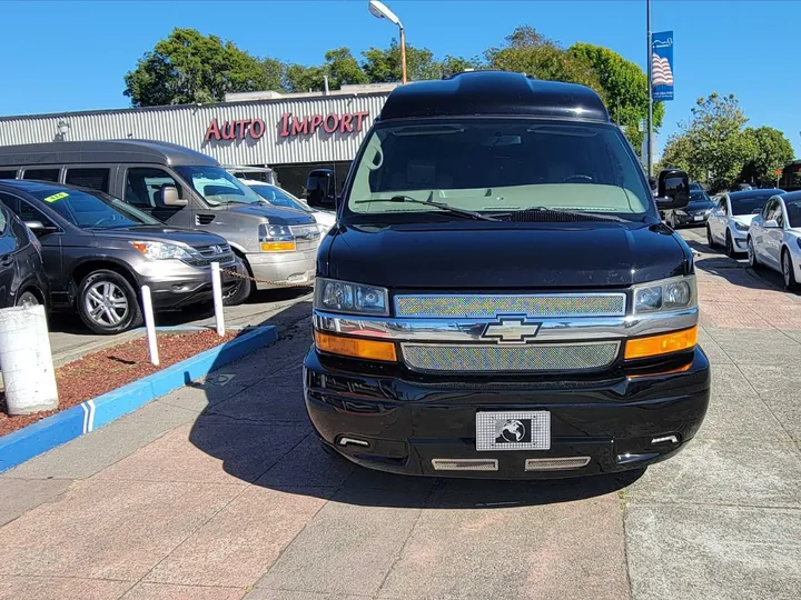 BLACK, 2014 CHEVROLET EXPRESS Image 6