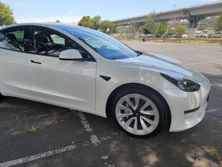 WHITE, 2022 TESLA MODEL 3 Image 16