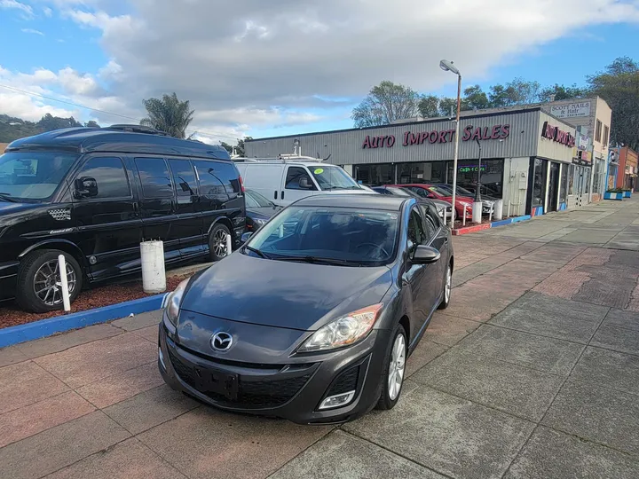 GRAY, 2010 MAZDA MAZDA3 Image 2