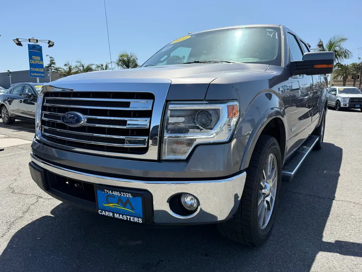 GRAY, 2014 FORD F150 SUPERCREW CAB Image 9
