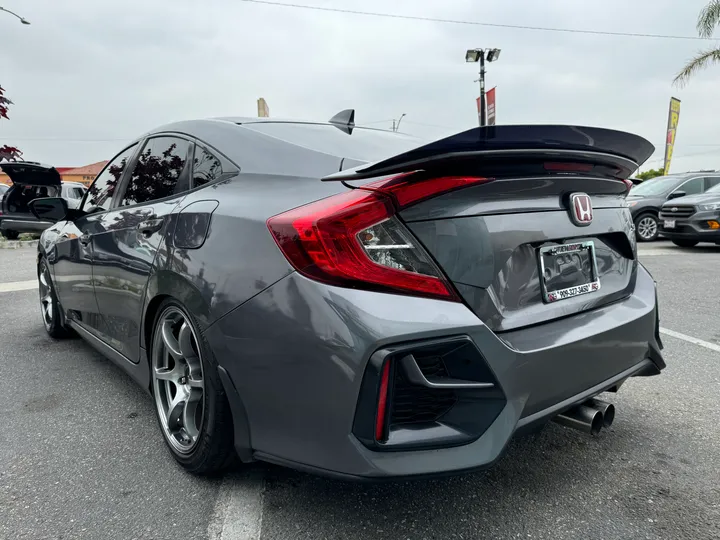 BLACK, 2019 HONDA CIVIC Image 8