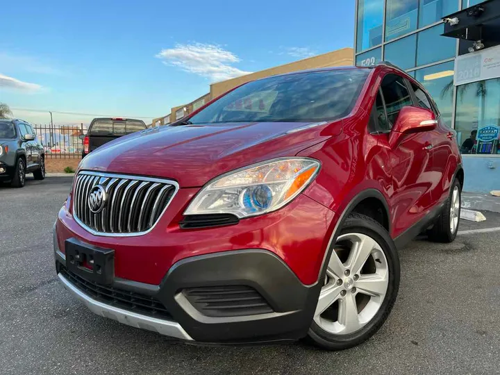 BURGUNDY, 2016 BUICK ENCORE Image 3