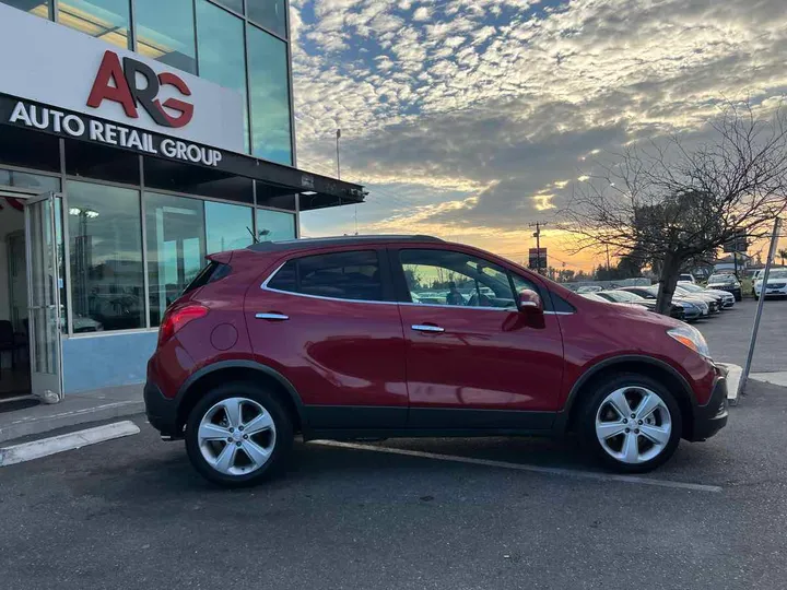 BURGUNDY, 2016 BUICK ENCORE Image 4