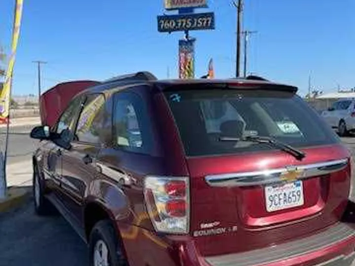 RED, 2008 CHEVROLET EQUINOX Image 2