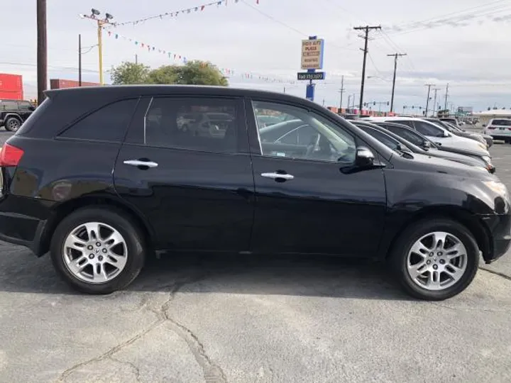 BLACK, 2009 ACURA MDX Image 2