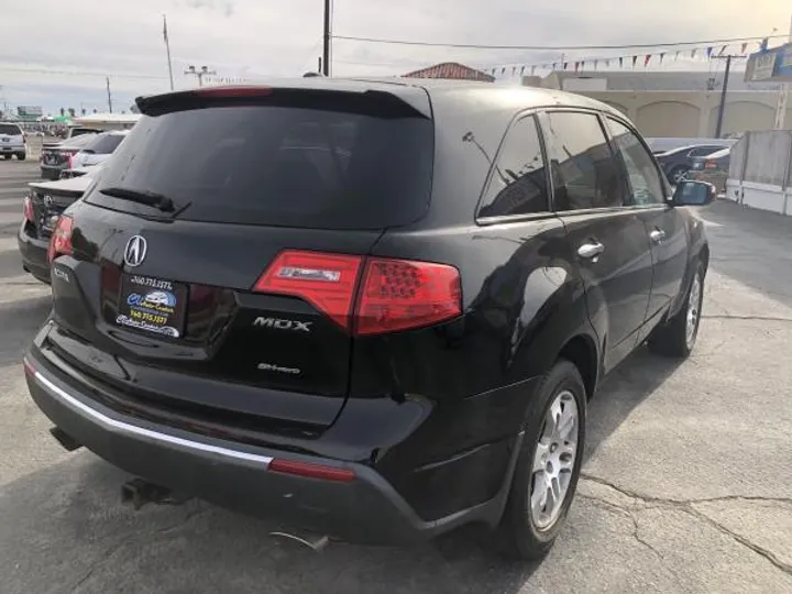 BLACK, 2009 ACURA MDX Image 3