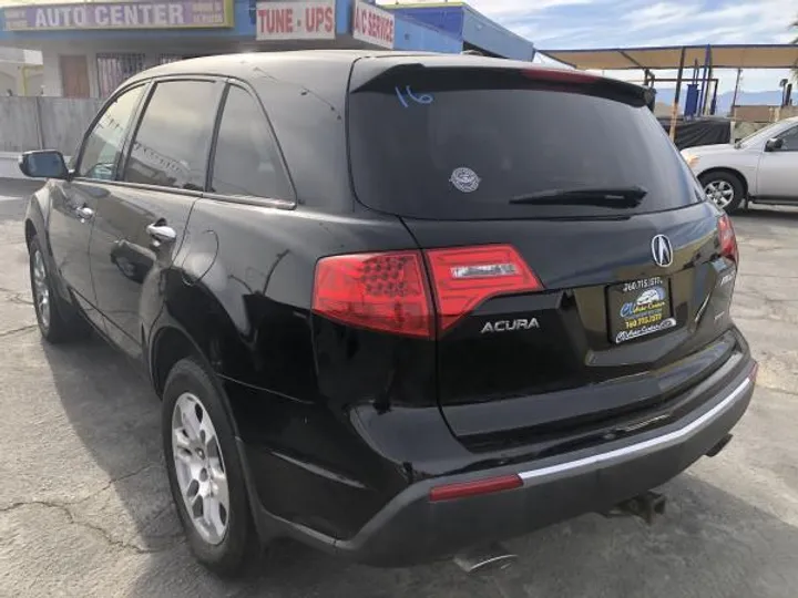 BLACK, 2009 ACURA MDX Image 4