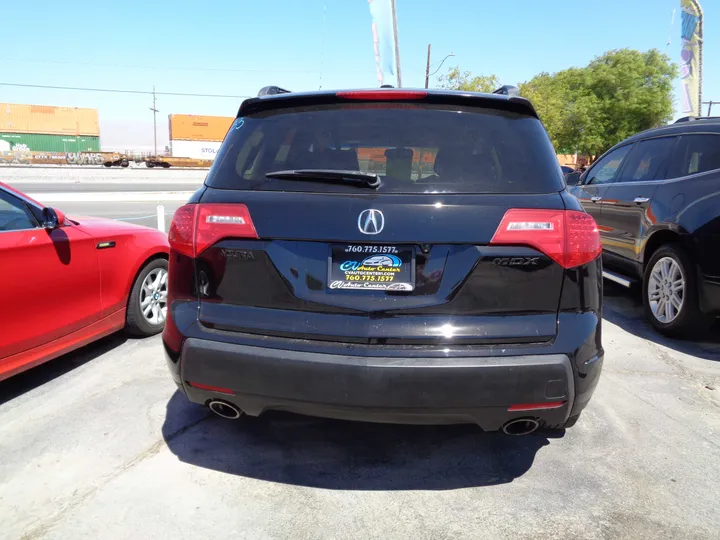 BLACK, 2007 ACURA MDX Image 5