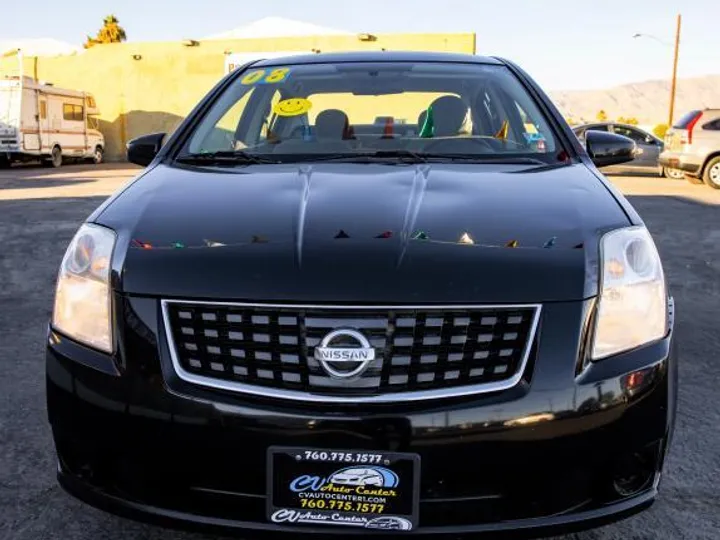 BLACK, 2008 NISSAN SENTRA Image 2