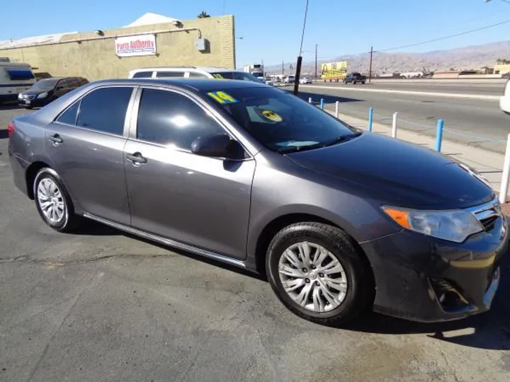 GRAY, 2014 TOYOTA CAMRY Image 2