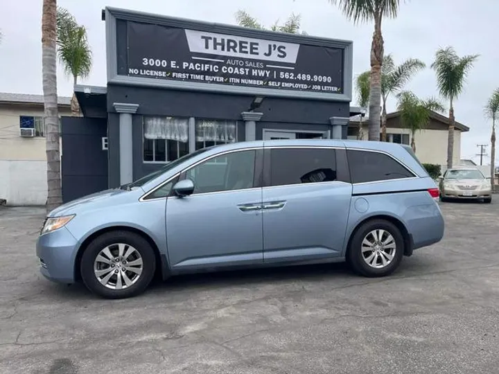 BLUE, 2014 HONDA ODYSSEY Image 3