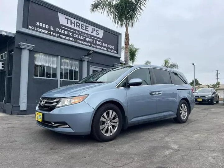 BLUE, 2014 HONDA ODYSSEY Image 1