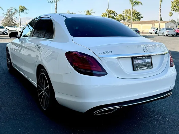 Polar White, 2021 MERCEDES-BENZ C-CLASS Image 13